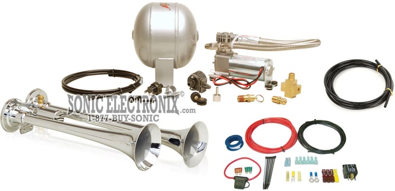 Kleinn Model 102PKG - 102 Air Horn Complete Install Package Image 1