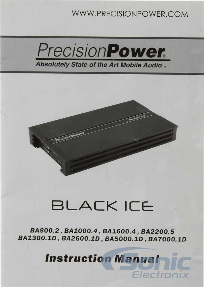 Precision Power PPI BA2200.5 Image 6