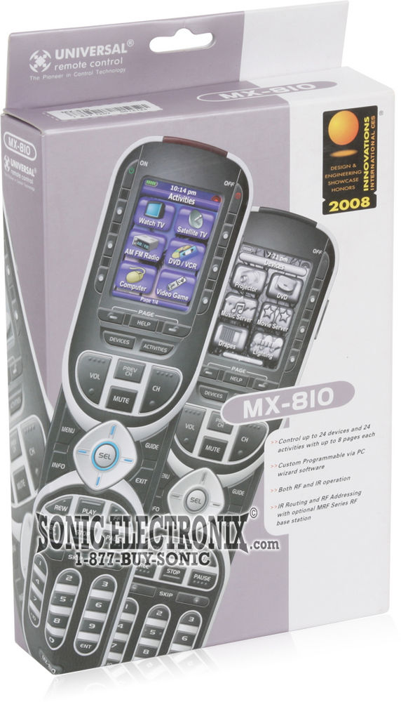 Universal Remote Control MX-810 Image 5
