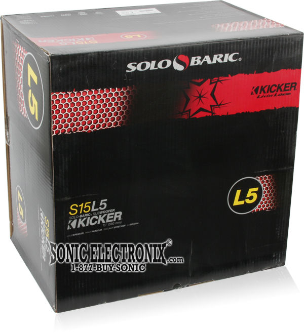 Kicker 06S15L54 Solo-Baric L5 Series Image 5
