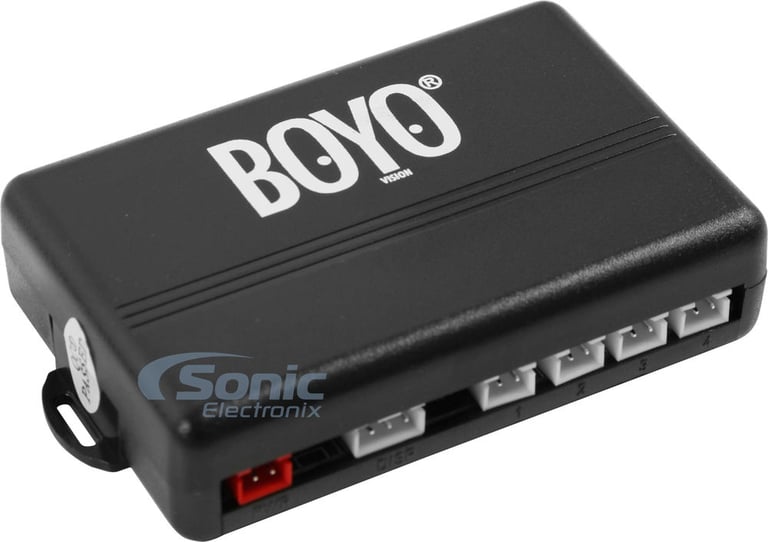Rearview Monitor, Camera & Parking Sensor Package (BOYO Vision VTB44MCP-CR) Image 5