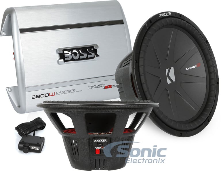 1600 Watt Kicker Bass Package Image 1