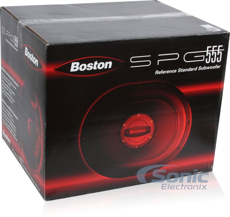 1000 Watt Bass: Boston Acoustics Sub & JBL Amp Package Image 12