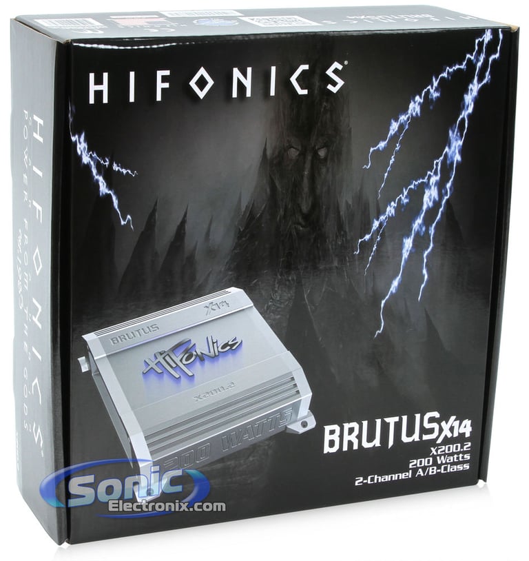 700W Kenwood + Hifonics Complete Bass Bundle Image 8