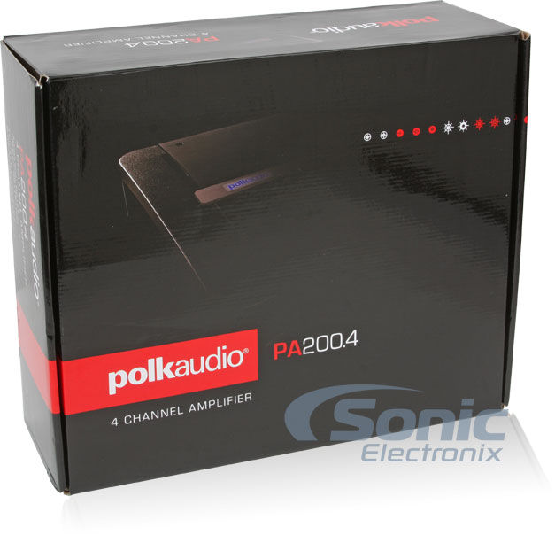 Polk Audio Package: Pair of db651 Speakers + PA200.4 Amp Image 5