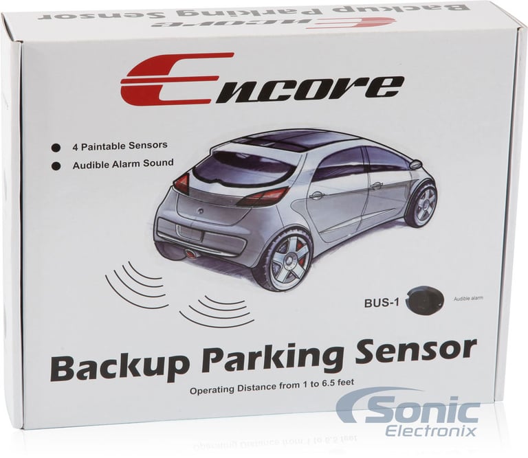 Encore BUS-1 Universal (Paintable) Backup Parking Sensor Kit Image 11