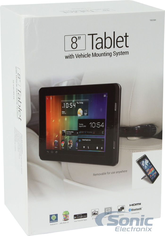 Audiovox T852SBK 8-inch Android Tablet Vehicle Entertainment System Image 9