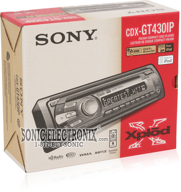 Sony CDX-GT430IP Image 6