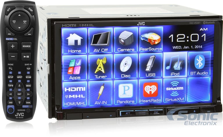 JVC KW-V50BT Open Box Complete Image 1
