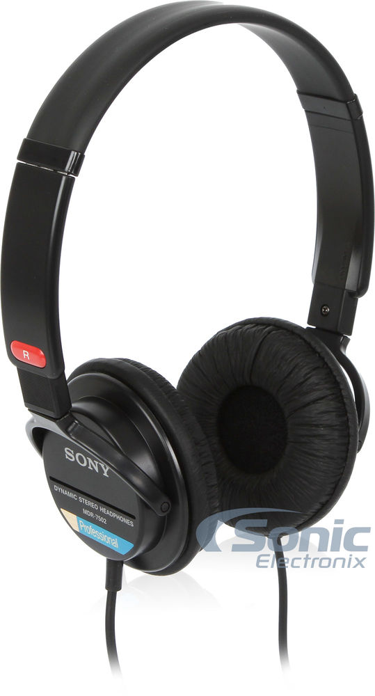 Sony MDR-7502 (MDR7502) Professional Monitor Headphones Image 1