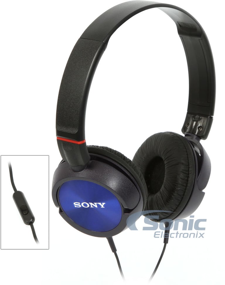 Sony MDR-ZX300AP - Blue Image 1