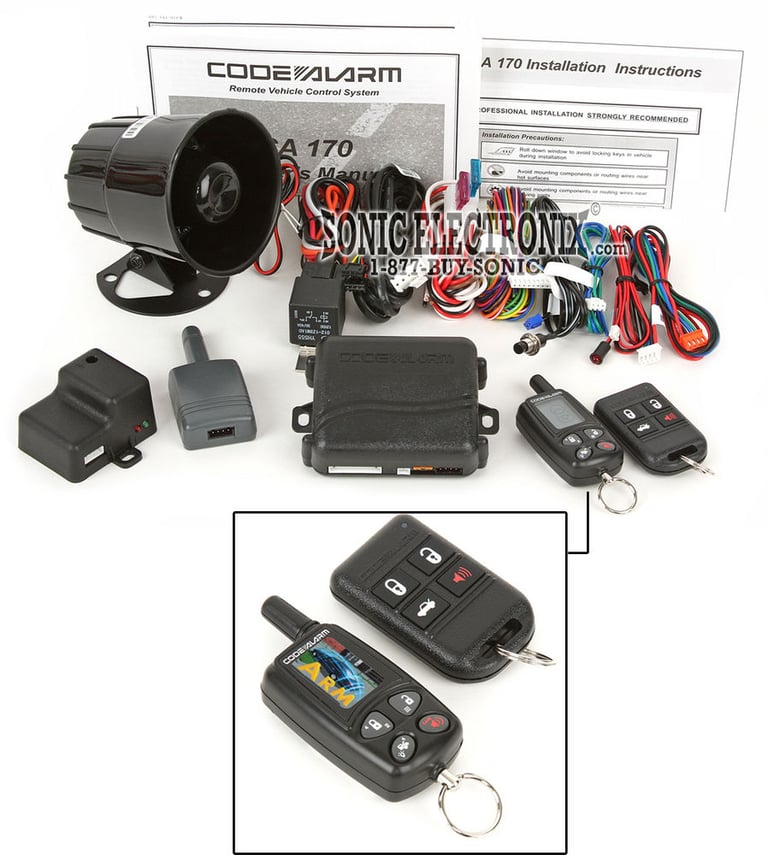 Code Alarm CA170 Image 1