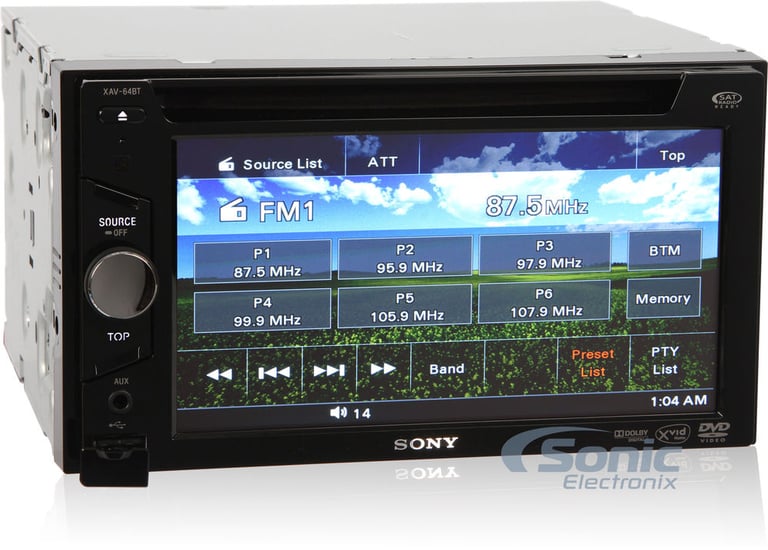 Sony XAV-64BT- OPEN BOX Image 1