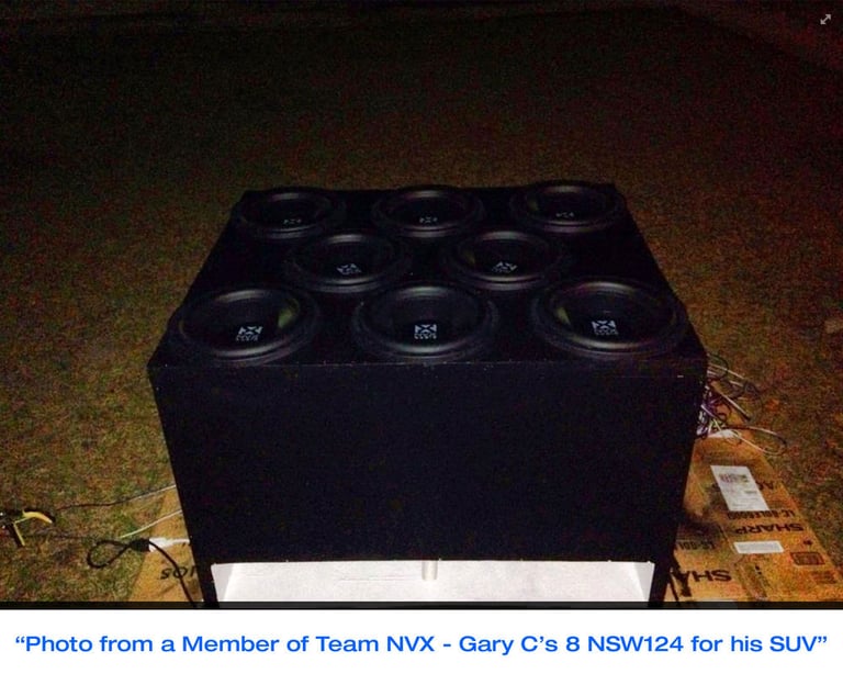Pair of NVX NSW122 Subwoofers (Each Purchase = 2 Subs) Image 10