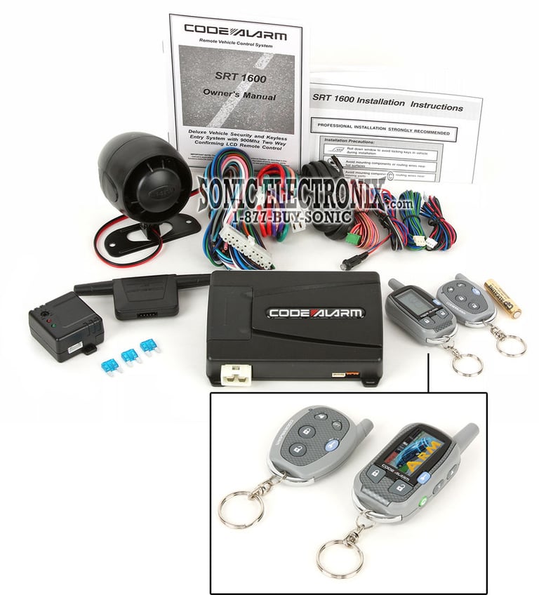 Code Alarm SRT1600 Image 1