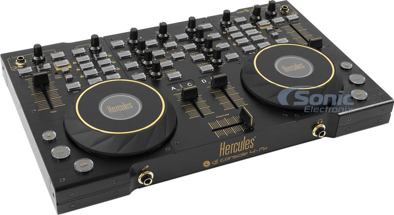 Hercules DJ Console 4-Mx - Black Image 1