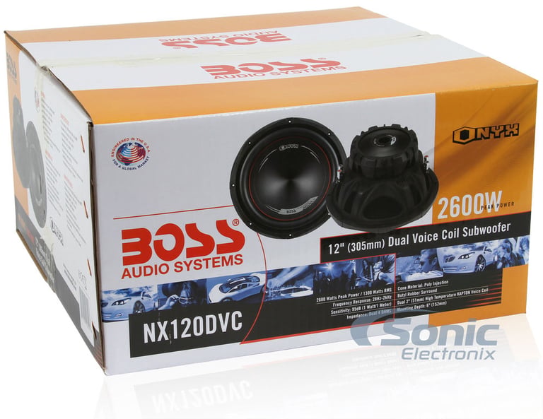 2600 Watt Boss + Crunch Bass Package Image 11