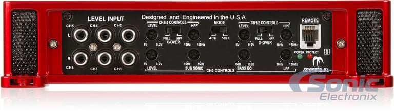 Total Vehicle Audio Package: 5 Channel Amp w/ Front & Rear Speakes + Sub Image 24