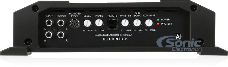 Complete Hifonics + NVX Bass Package with Amp, Subs, Box & Wire Image 12