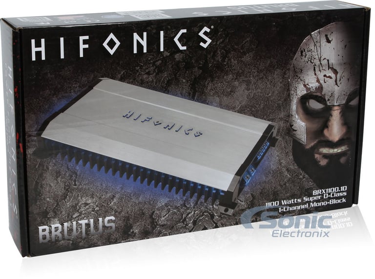 Complete Hifonics + NVX Bass Package with Amp, Subs, Box & Wire Image 17