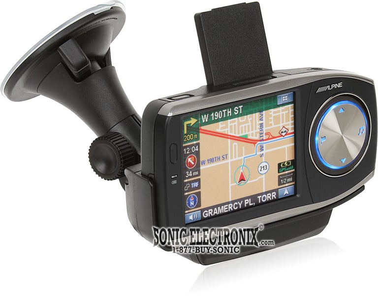 Alpine PMD-B100T Blackbird with PMD-DOK1 Docking Station Image 3
