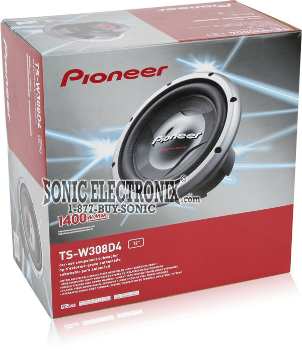 Pioneer TS-W308D4 Image 4