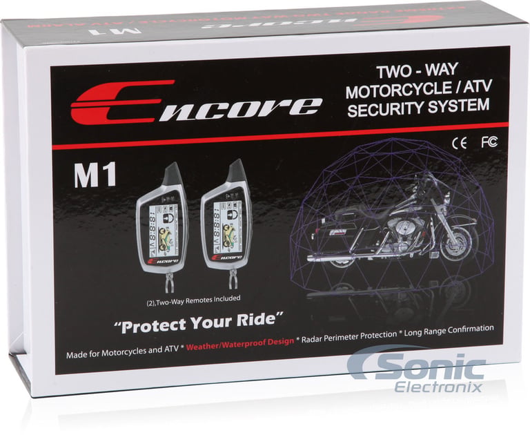 Encore M1 - Motorcycle Alarm System (Like New (Open Box)) Image 9