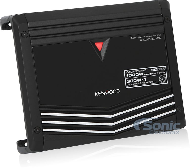 Kenwood Mono-block Amplifier + Alpine 500W Bass Package Image 8