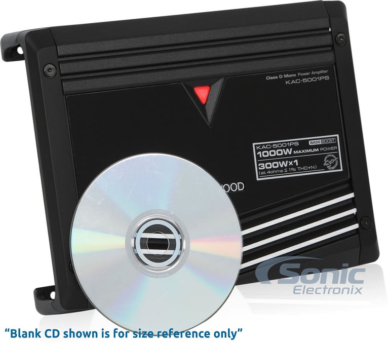 Kenwood Mono-block Amplifier + Alpine 500W Bass Package Image 9