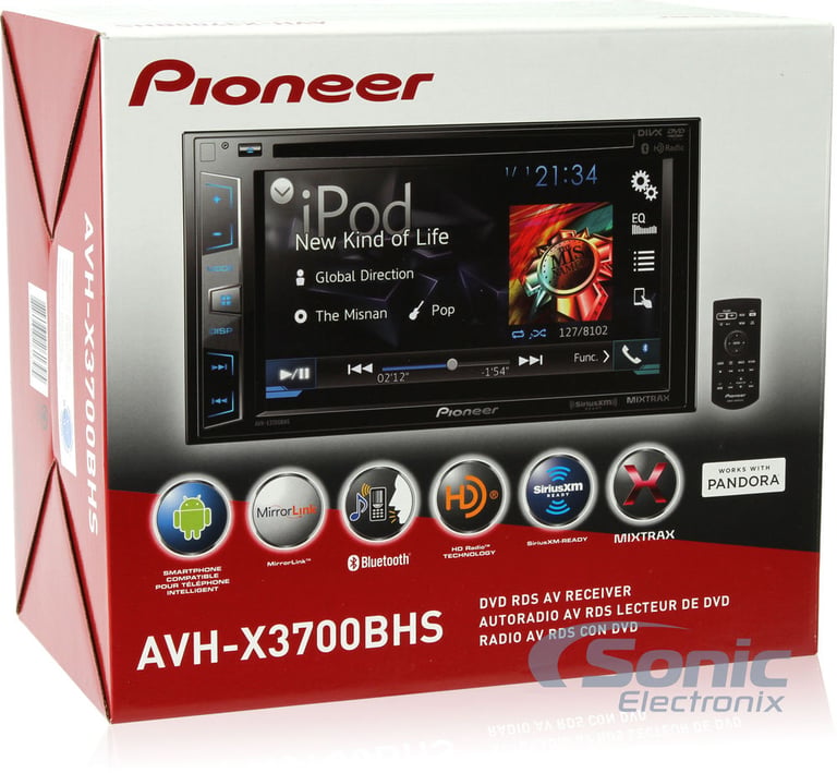 Pioneer AVH-X3700BHS - Open Box, Very Good Condition Used Image 11