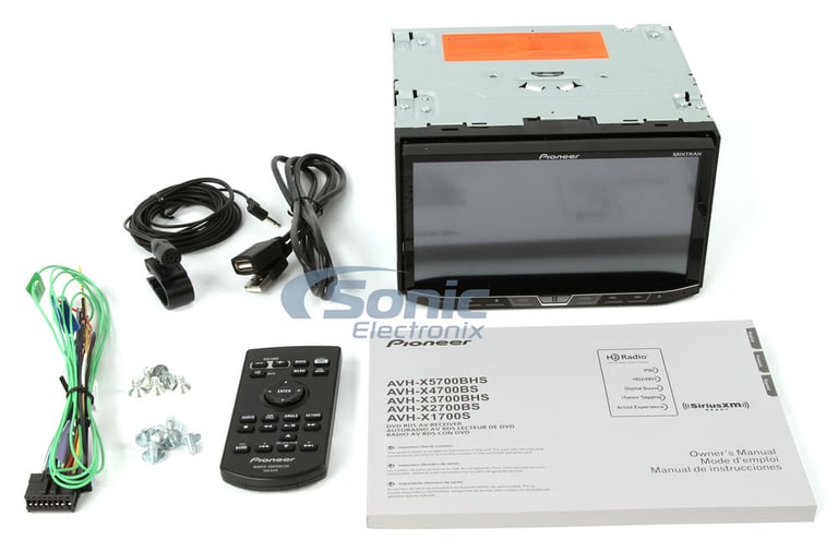 Pioneer AVH-X4700BS OPEN BOX COMPLETE Image 11