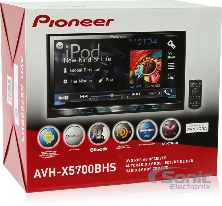 Pioneer AVH-X5700BHS (OPEN BOX COMPLETE) Image 12