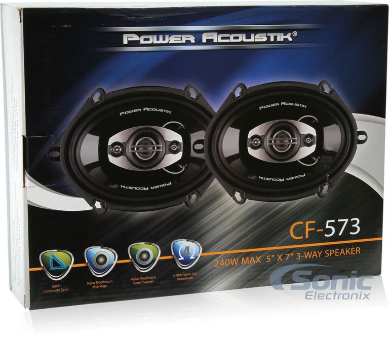 Power Acoustik CF-573 Image 6