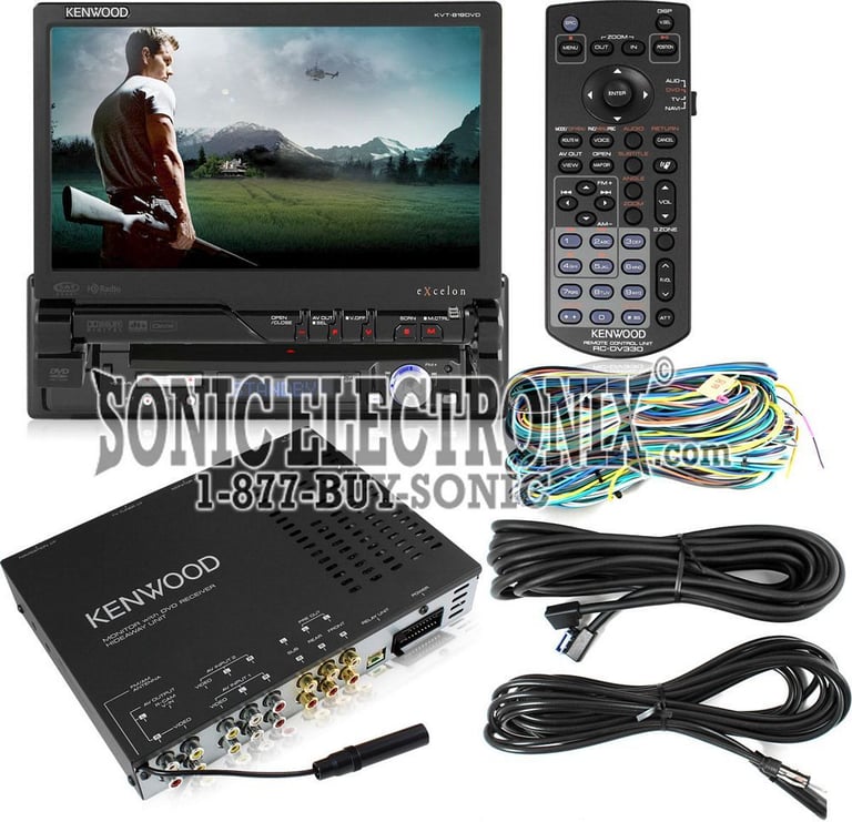 Kenwood eXcelon KVT-819DVD Image 1