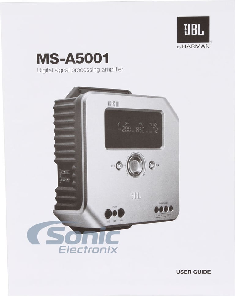 JBL MS-A5001 + Free Kinetik Car Audio Power Cell Image 8