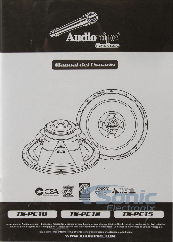 Audiopipe TS-PC10 Image 5