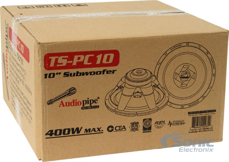 Audiopipe TS-PC10 Image 6