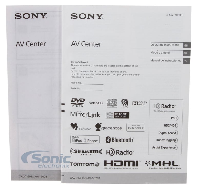 Sony XAV-712HD + Free $150 Sonic Electronix Gift Card Image 12