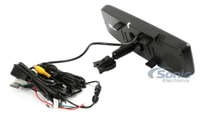 Rearview Monitor, Camera & Parking Sensor Package (BOYO Vision VTB44MCP-BL) Image 4