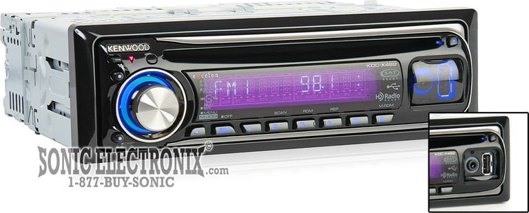 Kenwood eXcelon KDC-X492 + Kenwood KCA-BT100 Image 3