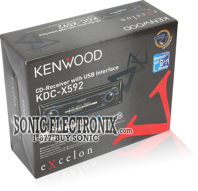 Kenwood eXcelon KDC-X592 + Kenwood KCA-BT100 Image 6
