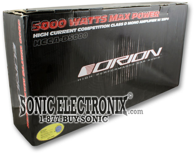 Orion HCCA-D5000 Amplifier + 2 Orion HCCA12.4 Subwoofers Image 7