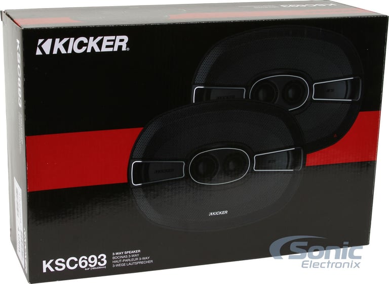 Kicker 41KSC6934 + Speaker Enclosures Image 8