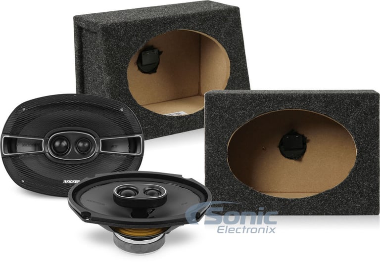 Kicker 41KSC6934 + Speaker Enclosures Image 1
