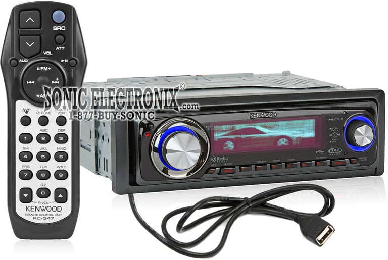 Kenwood KDC-MP638U + Kenwood KCA-BT100 Image 2