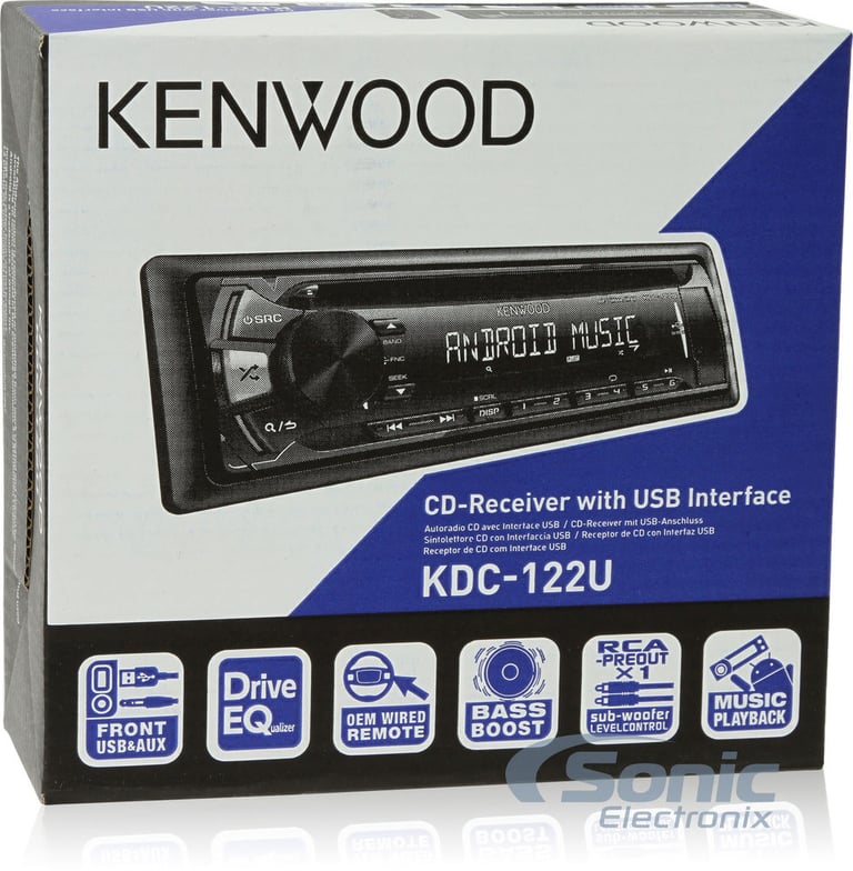 Kenwood KDC-122U Image 8