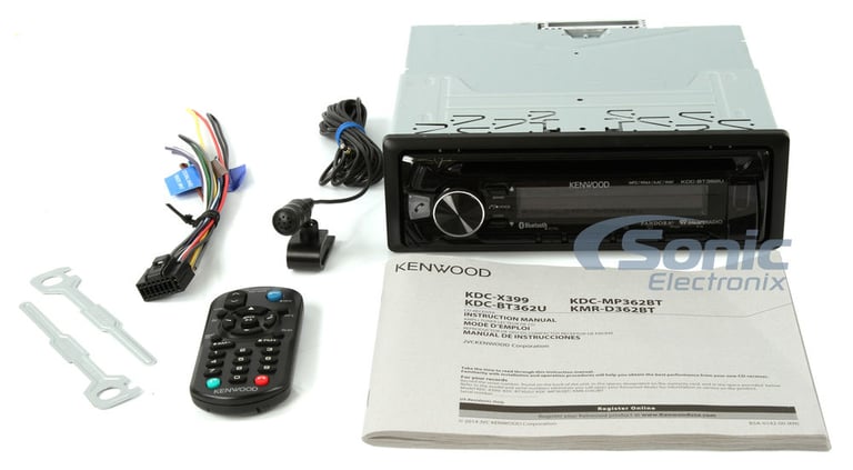 Kenwood KDC-BT362U - Open Box, Good Condition (Used) Image 8