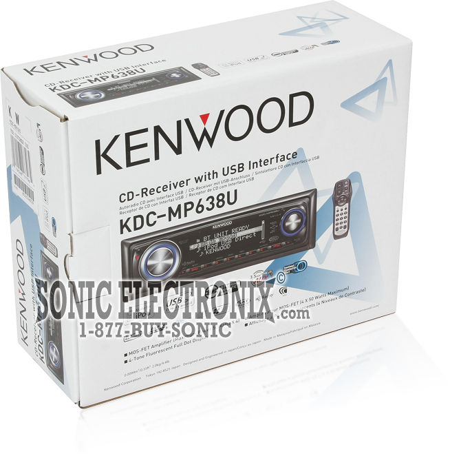 Kenwood KDC-MP638U + Kenwood KCA-BT100 Image 7