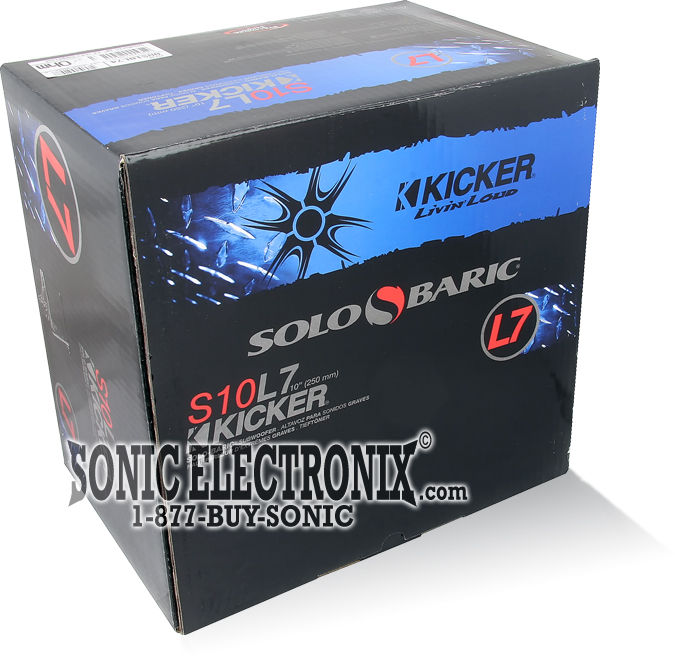 Kicker Solo-Baric L7 08S10L72 + Bonus Box: Bass Slammer BS110V-SQ Image 5