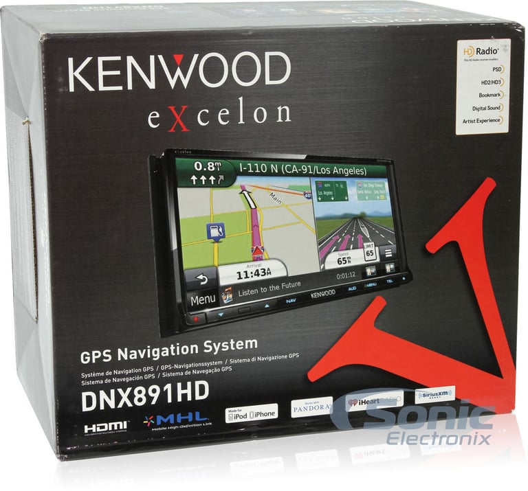 Kenwood eXcelon DNX891HD- OPEN BOX  Image 13
